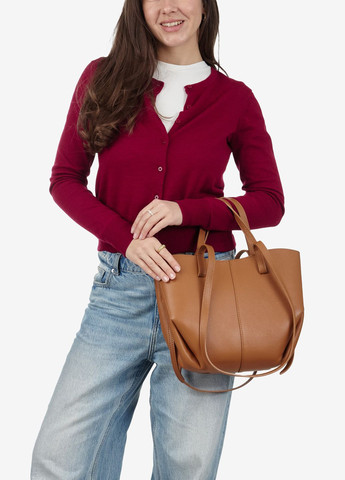 Сумка жіноча шкіряна шоппер середня Shopper Regina Notte (370239974)