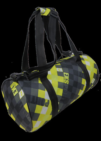 Сумка спортивна для тренувань 28L Украина Салатова з чорним Wallaby (330104148)