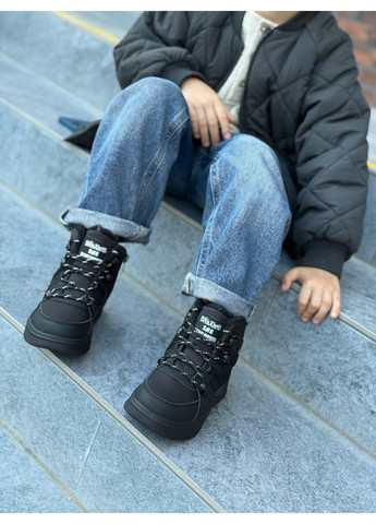 Черные зимние ботинки для детей Jong Golf