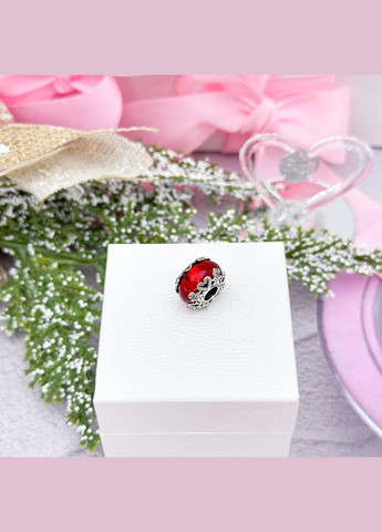 Срібна намистина «Різдвяна магія» No Brand (330768526)