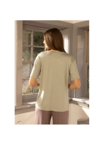 Зелений демісезонний домашній одяг футболка baily cagla yesili оливковий Penelope