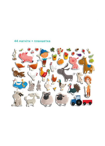 Развивающая магнитная игра "Ферма" DoDo 200206 DoDo Toys (330608799)