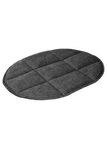 Лежак для собак Овальный Серый L BronzeDog - (323235594)