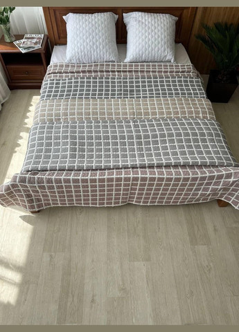 Плед муслиновый на кровать 230х200 Беж (П4КM-muslin02-03) No Brand (308755365)