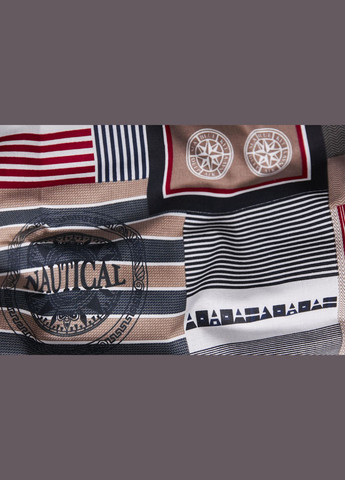 Комплект постельного белья Бязь Gold Люкс семейный 143х210х2 наволочки 2х40х60 (MS-820003420) Moon&Star Nautical (288043771)