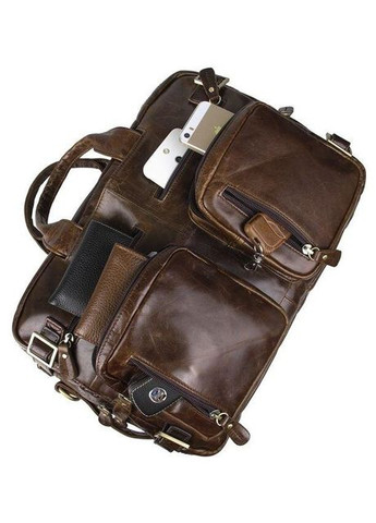 Сумка чоловіча 14074 Коричнева Vintage (366881177)