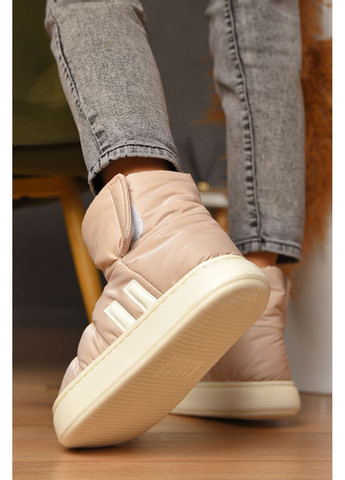 Уггі жіночі на хутрі світло-бежевого кольору Let's Shop (368540511)