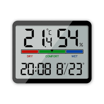 Многофункциональные электронные часы Time 8280 Black Yida (270856267)