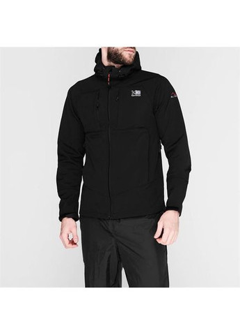Черная куртка alpiniste soft shell jacket mens black Karrimor