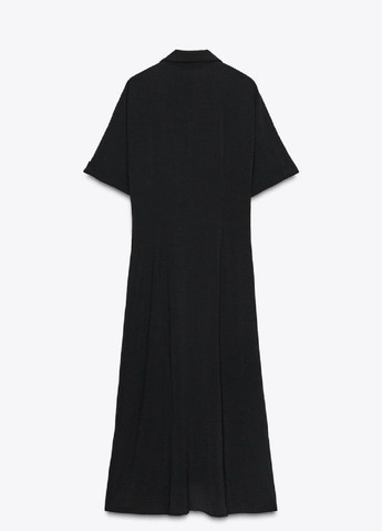 Чорна сукня Zara однотонна