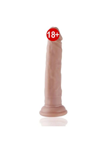 Реалистичный фаллоимитатор для секс-машин 7.5″ Flexible Silicone Dildo, система KlicLok Hismith (303890670)