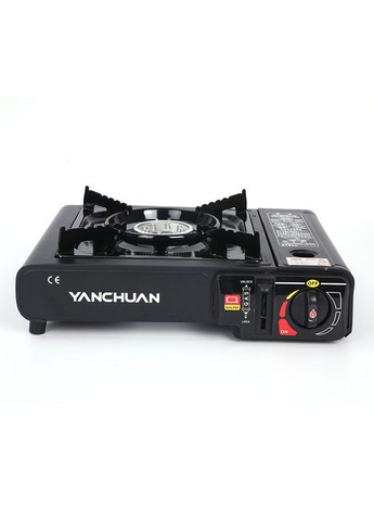Портативна туристична газова плита 2900W для кемпінгу з адаптером Yanchuan (300076194)