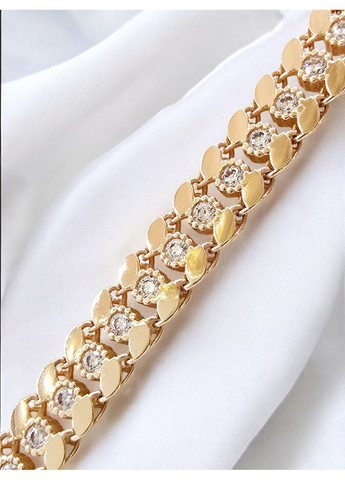 Золотой браслет с цирконами SOVA (17,5см) 4218433101-2б SOVA jewelry house (356452457)
