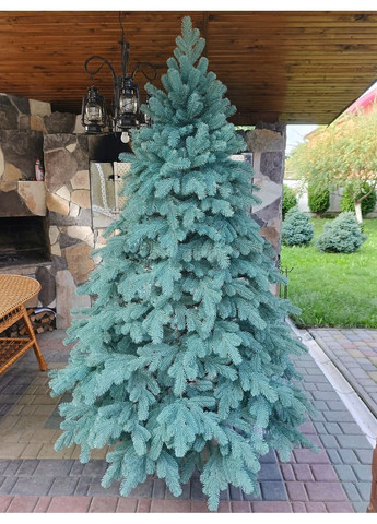 Ёлка искусственная литая SGX Элитная 2.10 м. голубая Yalynkar (366964314)