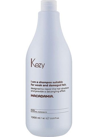 Шампунь для поврежденных волос Macadamia Shampoo 1000ml (1389240-18990513) KEZY (368665390)