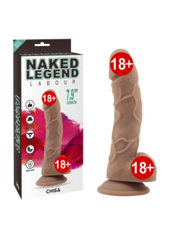 Фалоімітатор мулат Naked Legend Labour 7.9 Chisa (303881483)