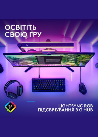 Клавiатура G515 TKL Black (920-012872) Logitech (314975534)