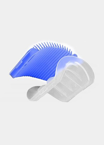 Щетка-чесалка для кошек Brush-comb, Blue с угловым креплением к стене Semi (334891521)