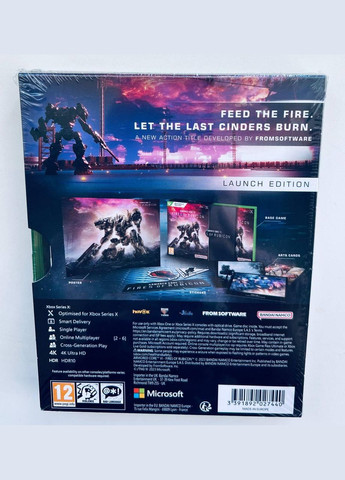 Armored Core VI Fires of Rubicon Launch Edition, англійська версія - диск для XBOX Series X / XBOX One Microsoft (335418762)