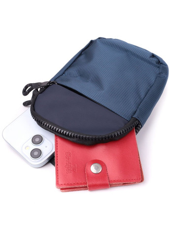 Чоловічий слінг сумка для подорожей з якісного текстилю. 11х15,5х2,5 см Vintage (315870035)