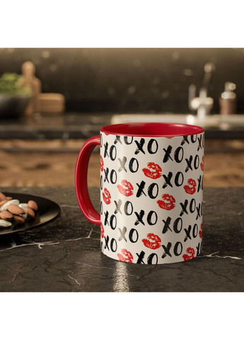 Чашка з принтом "XO & Легка романтика" No Brand (368671657)