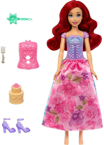 Лялька Disney Princess Ariel Fashion Принцеса русалочка Аріель Дісней HTV88 Mattel (323480591)