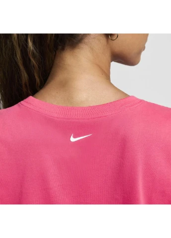Футболка жіноча Pro Ss Crp Tee Fa24 Pink Nike - (391386871)
