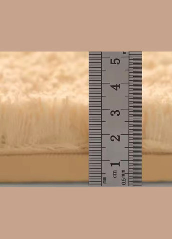 Коврик для ванной комнаты и душа коврик для ног в душевую, микрофибра, атиковзкий размер 40х60 см, бежевый No Brand (337342019)