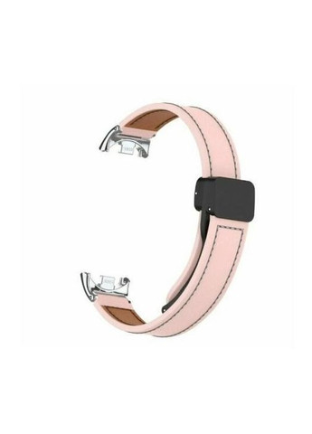 Кожаный ремешок браслет для Band 8 розовый Xiaomi (293346694)