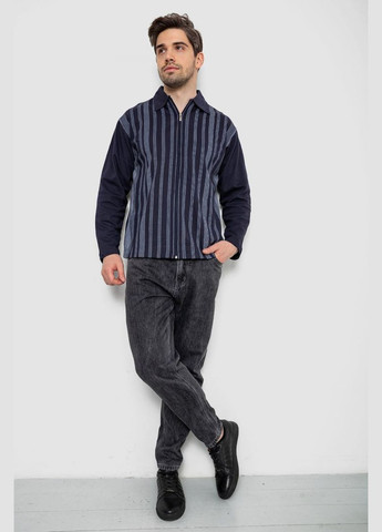 Кофта мужская на молнии в полоску,, 238R123 Ager (329446925)