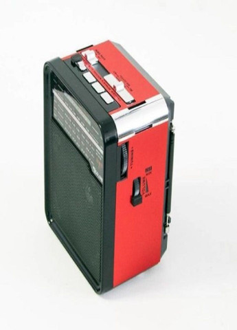 Портативный аккумуляторный радиоприемник RX-9100 с фонариком Красный Golon (305412167)