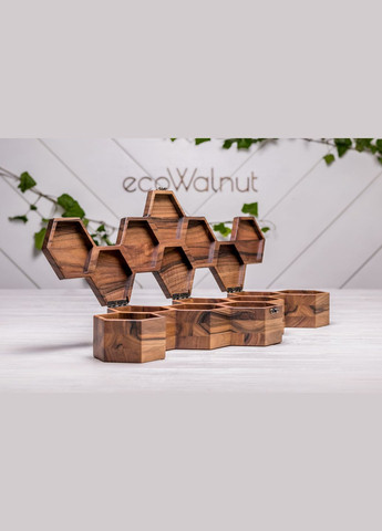 Скринька органайзер для наручних годинників з персоналізацією EcoWalnut (295548201)