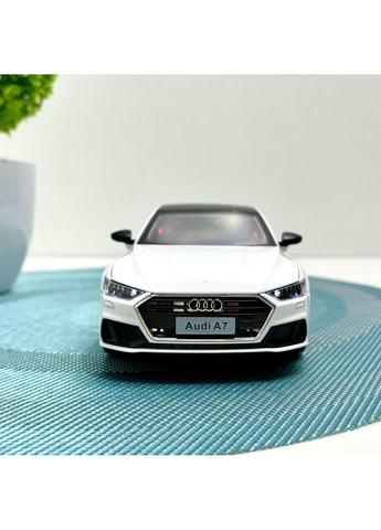 Машинка Audi А7 Авто Експерт металопластик 1:24 звук світло інерція Біла (1904-17) No Brand (360898161)
