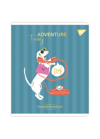 Зошит для записів А5 Exquisite doggy 767552 48 аркушів Yes (364495765)