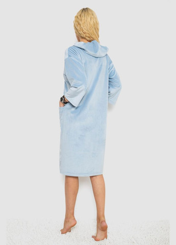 Халат жіночий велюровий на блискавці,, 238R101-1 Ager (327415853)