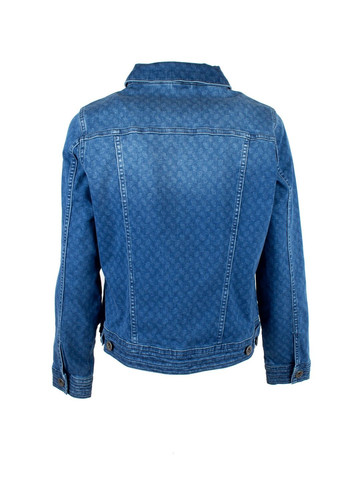 Синя демісезонна джинсова куртка жіноча на гудзиках. Cecil