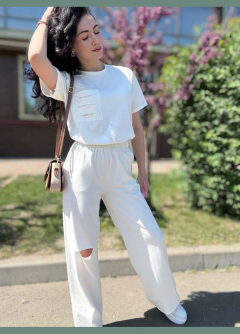 Костюм турецький кулір,не кашлатиться,не парить,гарно тягнеться,штани та футболка No Brand (331521299)