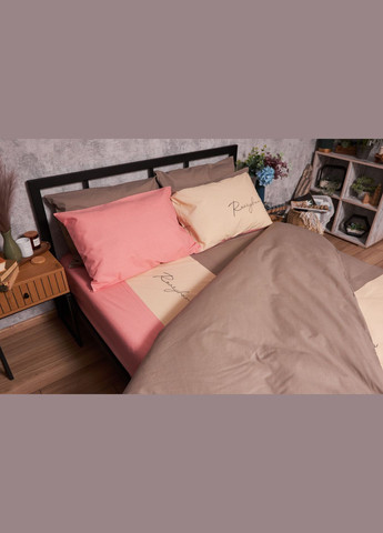 Комплект постельного белья Бязь Gold Люкс King Size 220x240 наволочки 2х50х70 (MS-820003326) Moon&Star Honeydew (288043326)