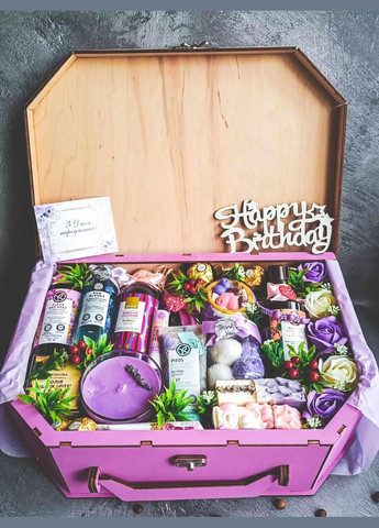 Подарунковий набір сердечком для дівчини для коханої дружини на річницю на Валентина на 8 березня No Brand (315896602)