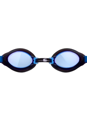 Очки для плавания AQUA RAINBOW M041505 (поликарбонат, силикон, зеркальные, синий) No Brand (379965083)