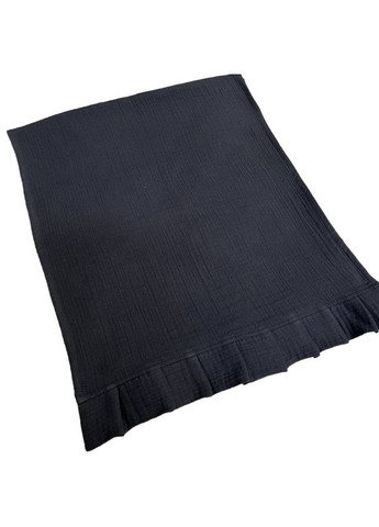 Ранер Muslin Graphite 40х180 см з рюшами (94331974) SoundSleep (313288208)