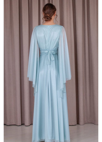 Оливкова вечірня плаття дзвін Annita однотонна