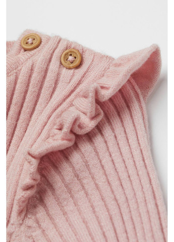 Світло-рожевий демісезонний костюм (світр, штани) H&M