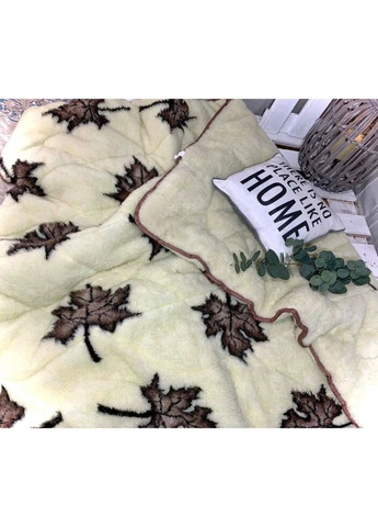 Ковдра відкрите овеча шерсть з 2-х сторін Клен Двоспальне 175х210 55230 Moda (335583454)