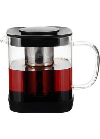 Чайник скляний заварювальний зі знімним ситечком 1000 мл Kamille (289464809)