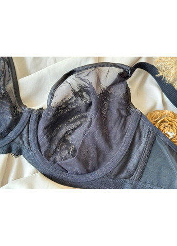 Чорний бюстгальтер без поролону l1004b чорний Lanny Mode