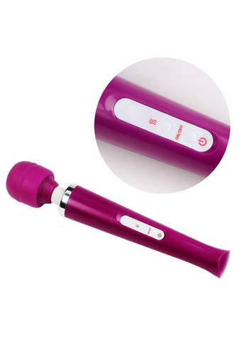 Вібратор мікрофон великий для клітру на акумуляторі USB Magic Power потужний вібромасажер Hitachi (303909042)