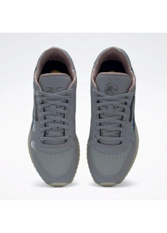 Серые демисезонные jurassic world classic leather ripple grey Reebok HQ6253