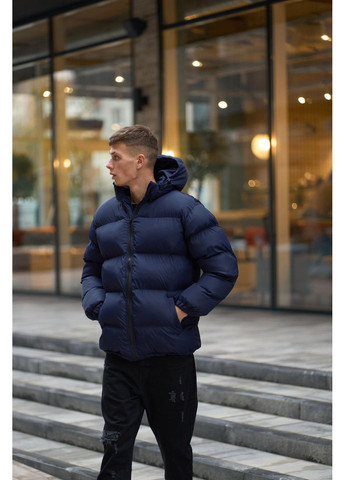 Синій Пуховик No Brand