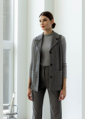 Сірий жилет с поясом Seventeen (345707923)